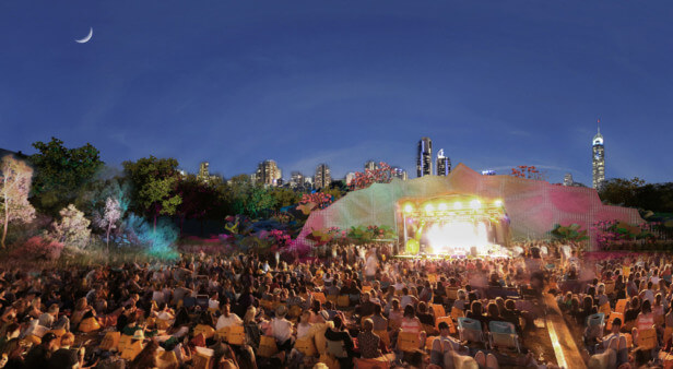 Proposed new amphitheatre for Gold Coast Cultural Precinct