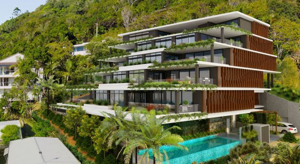Beach living with a touch of green at ONE Burleigh Headland