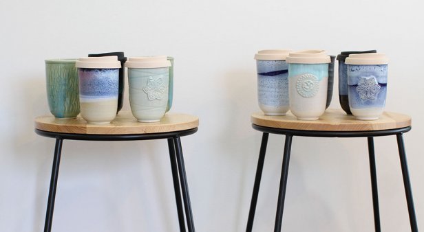 Join the war on waste with a handmade Planet Cup from Renton Bishopric Ceramics