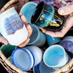 Join the war on waste with a handmade Planet Cup from Renton Bishopric Ceramics