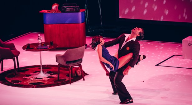 The Arts Centre&#8217;s latest production Blue Love makes light of relationships with quirky physical theatre