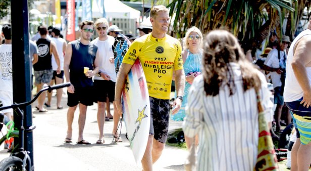 Surfing, tunes and pop-up bars – the Flight Centre Burleigh Pro descends on the Gold Coast