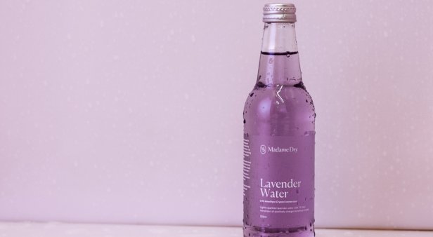 Sip sparkling elixirs infused with positively charged crystals by Madame Dry