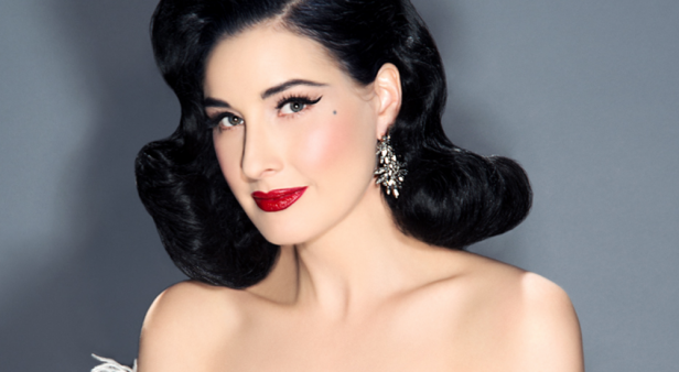 Dita Von Teese Likes to Go Where the Old Folks Hang Out