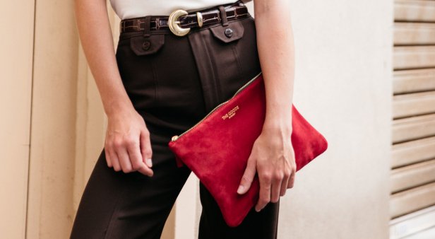 Clutch onto handmade leather accessories from The Goods Co