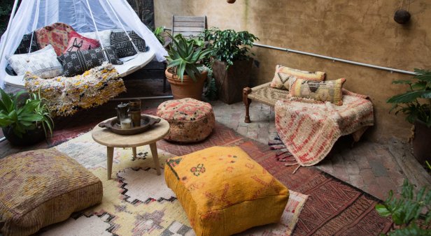 Fancy up your floor with a Moroccan rug from Nouvelle Nomad