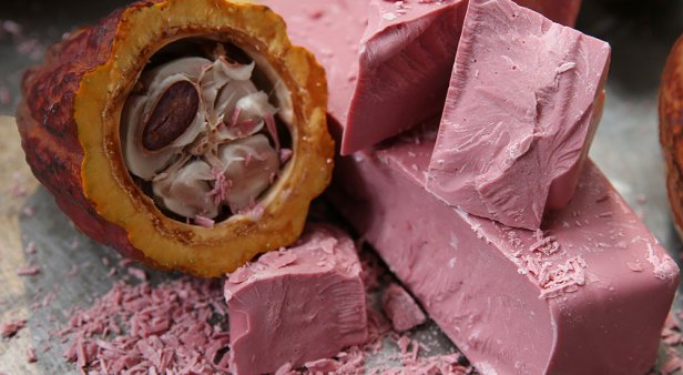 Think pink – a brand-new variety of chocolate has landed in Australia