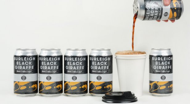 Burleigh Black Giraffe by Burleigh Brewing, Black Coffee Lager