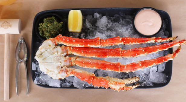 Get cracking – waterfront seafood den King Crab Co arrives at Marina Mirage