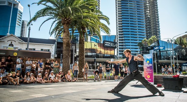 Don&#8217;t try this at home –  the Australian Street Entertainment Carnival to light up Surfers Paradise