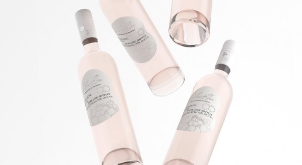 Help save our oceans by raising a glass of French Le Rosé Bleu