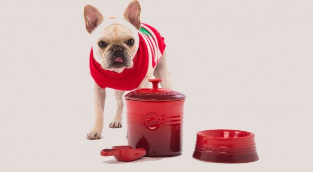 The Le Creuset Pet Collection brings all the good boys to the yard