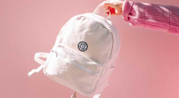 Stow your stuff in a consciously crafted canvas bag from Celery The Label