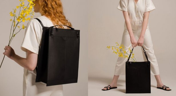 Stow your stuff in a stylish (and sustainable) bag from Simétrie