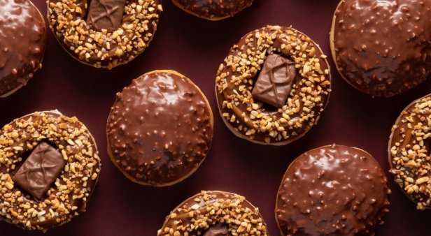 Go nuts for Krispy Kreme&#8217;s new limited-edition Snickers doughnut collab