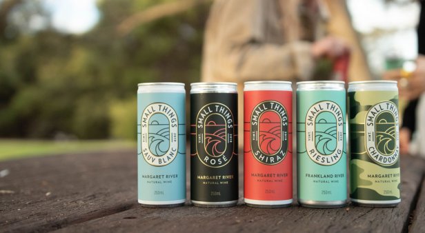 Crack a tin of natural craft wine from Small Things Wine