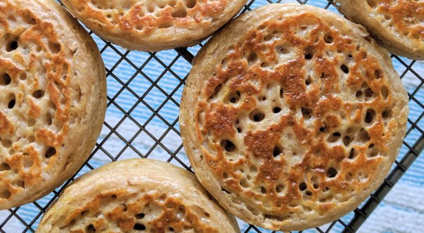 Enjoy breakfast in bed with home-delivered organic crumpet packs from Sourdough Crumpet Co.