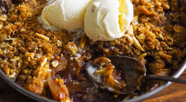 Simple delicious – five easy crumble recipes to impress your winter guests