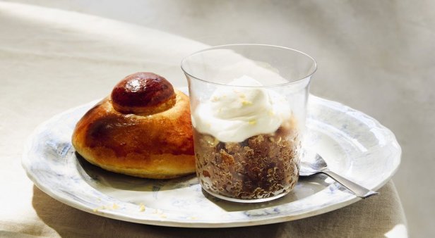 Get a little taste of summer in Sicily with Julia Busuttil Nishimura&#8217;s coffee granita with whipped cream and brioche