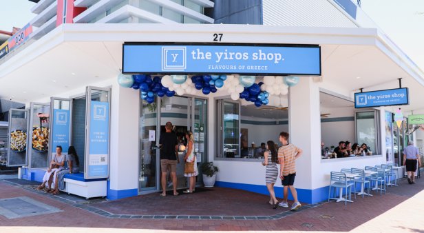 Sink your teeth into some Greek goodness at The Yiros Shop in Burleigh Heads