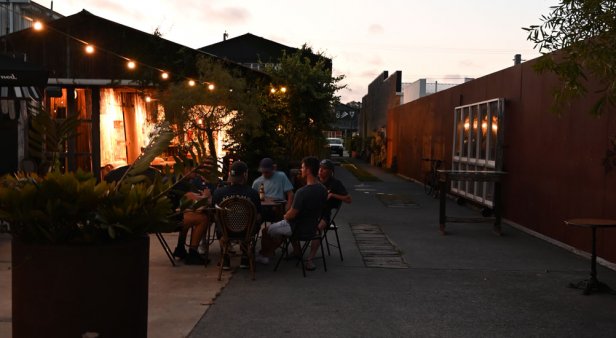 Sip on sunset margs and tuck into tacos at Dust Temple&#8217;s Courtyard Summer Series