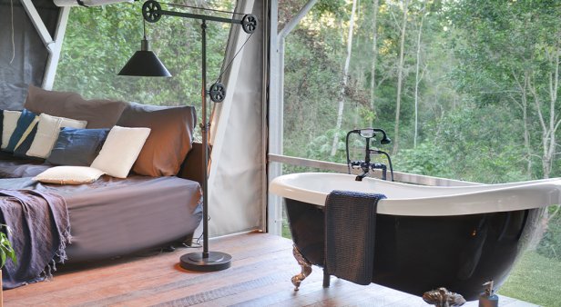 Get in touch with nature (but keep it fancy) with Starry Nights glamping accommodation