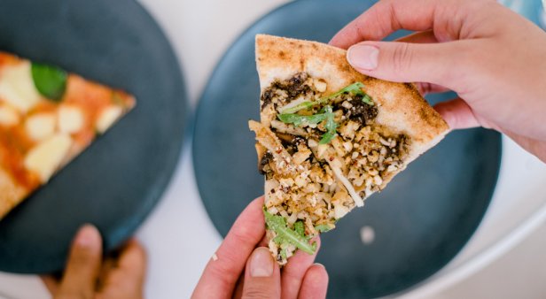 All-You-Can-Eat Pizza at Aviary Rooftop Bar