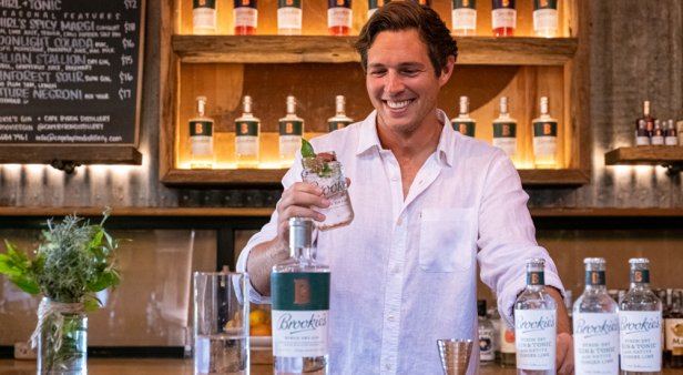 Bottoms up! Brookie&#8217;s Gin has launched its ready-to-drink gin and tonic