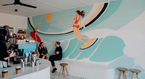 Sparrow Coffee Co flies into Nobby Beach to fill your morning with quality brews on the fly