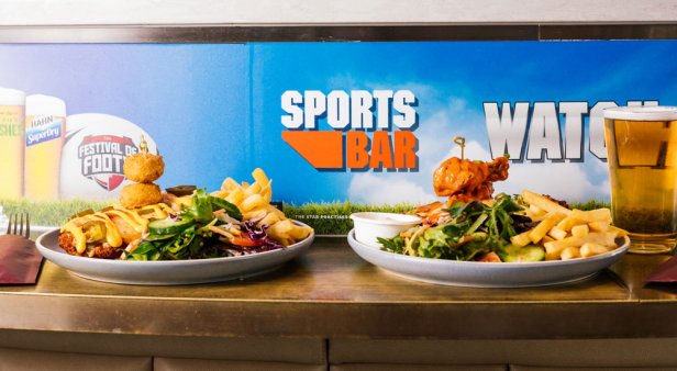Multi screens and mega feasts – catch all of this season’s sport live and loud at the Sports Bar