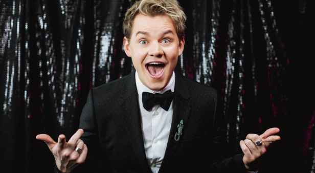 Comedy superstar Joel Creasey is bringing the (free) laughs to Atrium Bar
