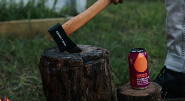 Big Drop Brewing Co. has released its limited-edition Woodcutter Brown Ale in time for Dry July