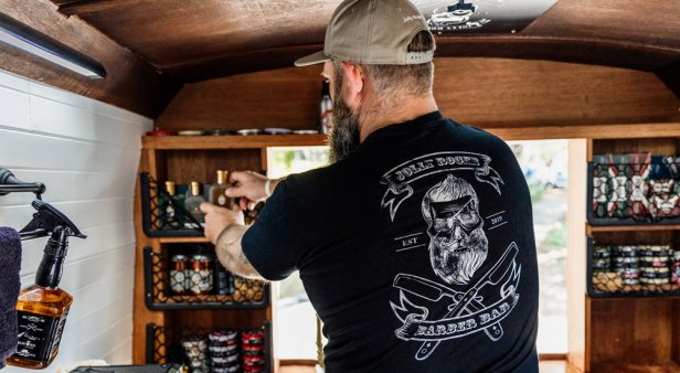 Meet the mobile barber offering scenic cuts in his custom-made van