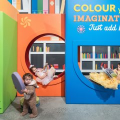 Rediscover the magic of books at HOTA&#8217;s newest kid-friendly exhibition, Colour Your Imagination – Just add books