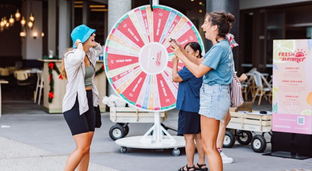 Shop, spin and sparkle at Paradise Centre this summer