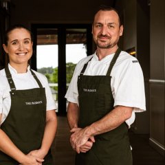 Two acclaimed chefs head for the hills to steer Scenic Rim restaurant The Paddock into a new era