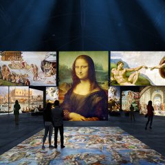 See the Mona Lisa come to life in the interactive art exhibition Italian Renaissance Alive