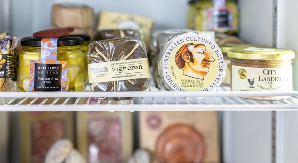 Stock up on cheese, condiments and curated wares at The Golden Goods store in Palm Beach