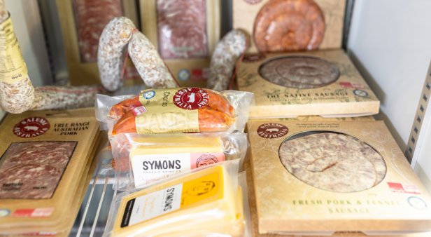Stock up on cheese, condiments and curated wares at The Golden Goods store in Palm Beach