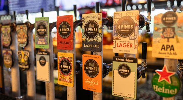 The Sporting Globe Bar and Grill and 4 Pines Brewing Company have unveiled a joint $6.5-million venue