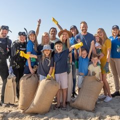 Sea World Foundation Ocean Clean Up Community Event